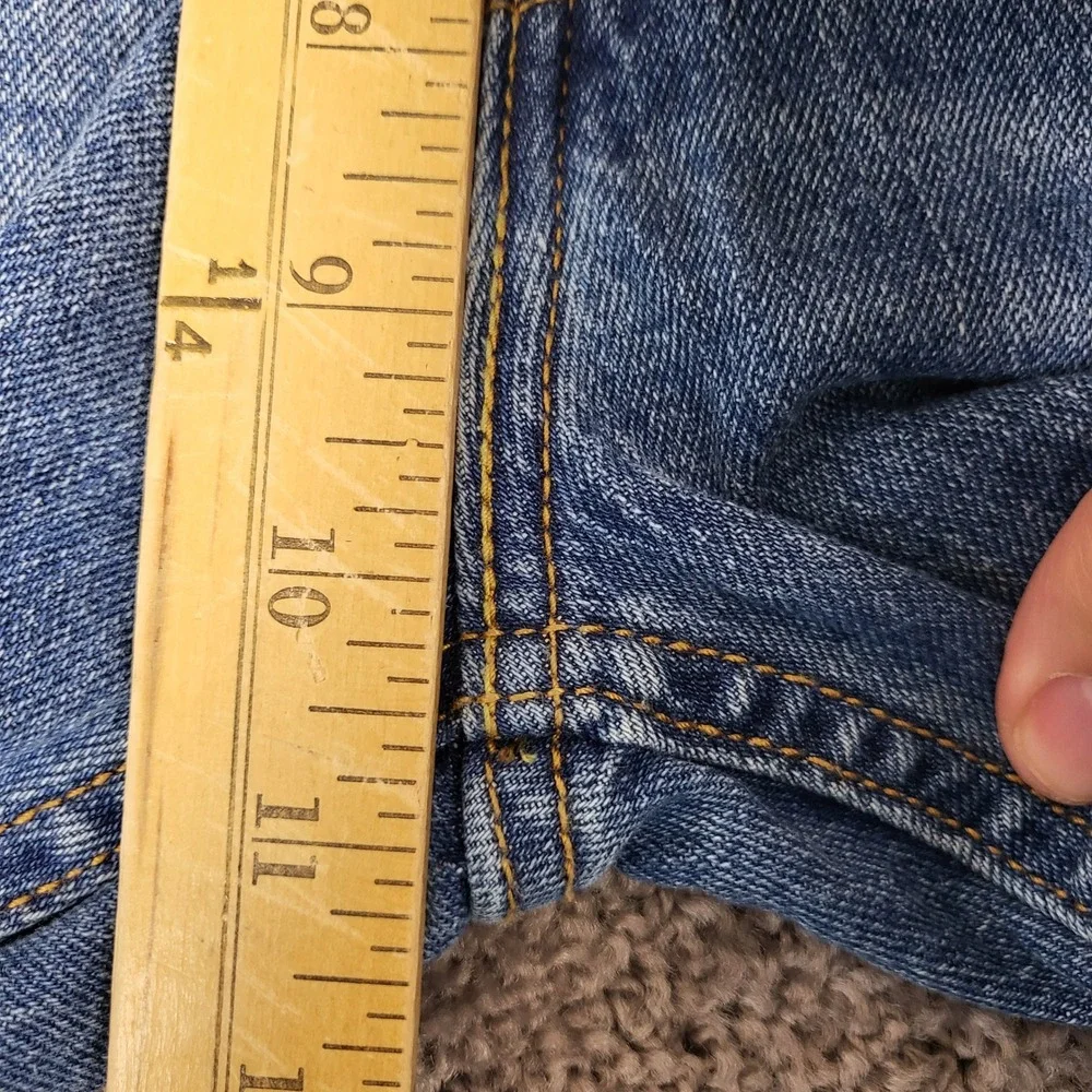 Levi's 502 Taper Jeans Mens 32x32 Blue Excellent Medium Wash Denim 29507-1317